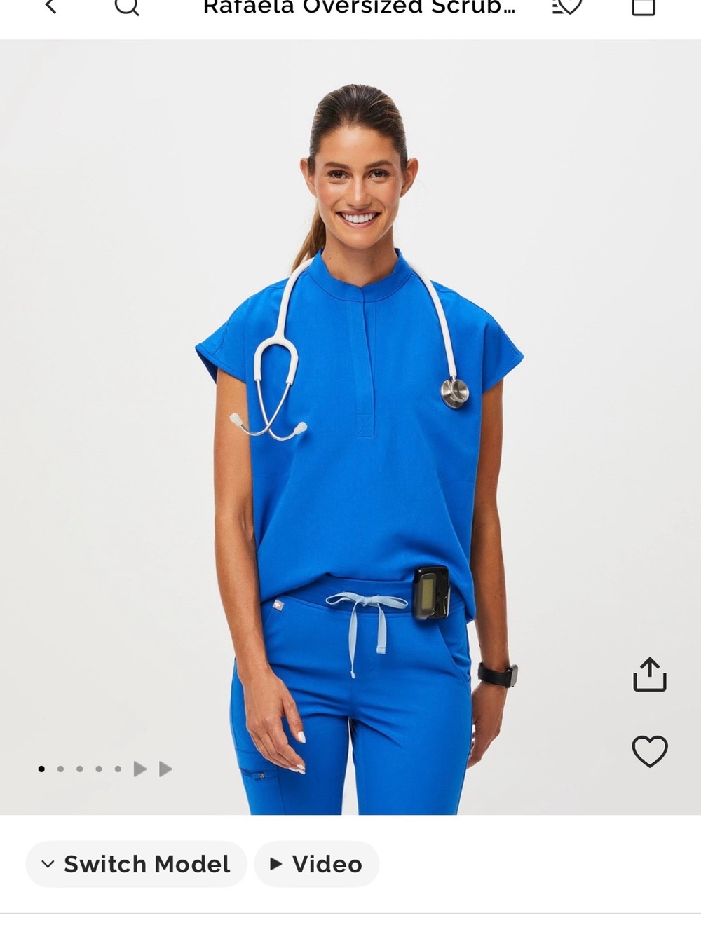 Figs Scrub Top (Rafaela Oversized)
